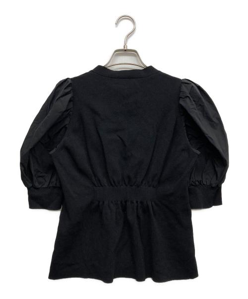 CELFORD（セルフォード）CELFORD (セルフォード) パワショルニットカーディガン ブラック サイズ:36の古着・服飾アイテム