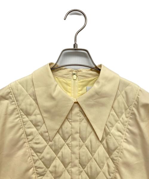 CELFORD（セルフォード）CELFORD (セルフォード) ケーププリーツシャツワンピース イエロー サイズ:36の古着・服飾アイテム