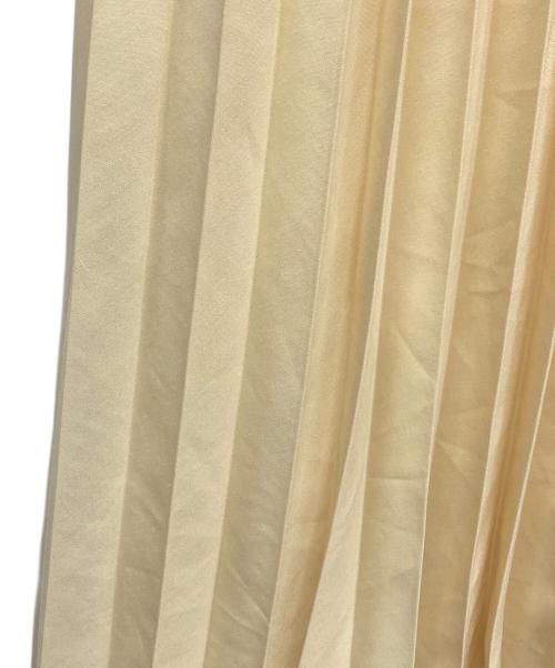 CELFORD（セルフォード）CELFORD (セルフォード) ケーププリーツシャツワンピース イエロー サイズ:36の古着・服飾アイテム