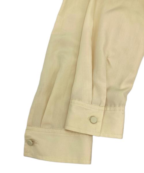 CELFORD（セルフォード）CELFORD (セルフォード) ケーププリーツシャツワンピース イエロー サイズ:36の古着・服飾アイテム