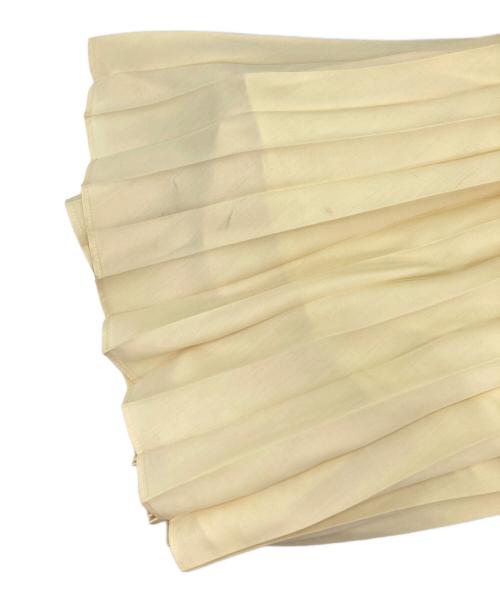 CELFORD（セルフォード）CELFORD (セルフォード) ケーププリーツシャツワンピース イエロー サイズ:36の古着・服飾アイテム