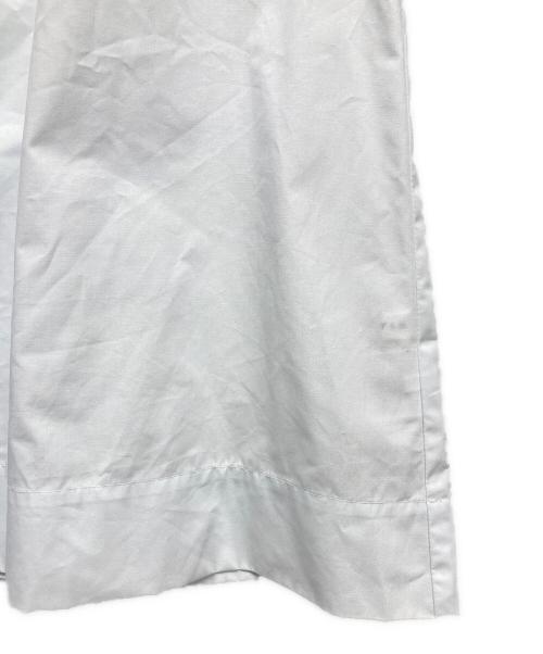 FRAY ID（フレイ アイディー）FRAY ID (フレイ アイディー) フリルカラーラッフルブラウス ブルー サイズ:Ｆの古着・服飾アイテム