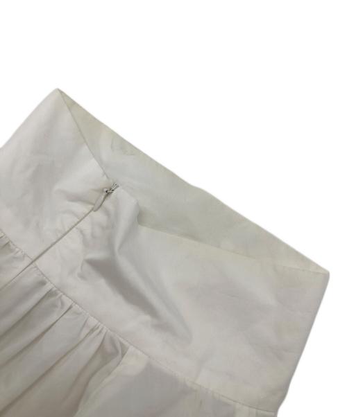 MIESROHE（ミースロエ）MIESROHE (ミースロエ) ハイネックギャザーブラウス ホワイト サイズ:Fの古着・服飾アイテム