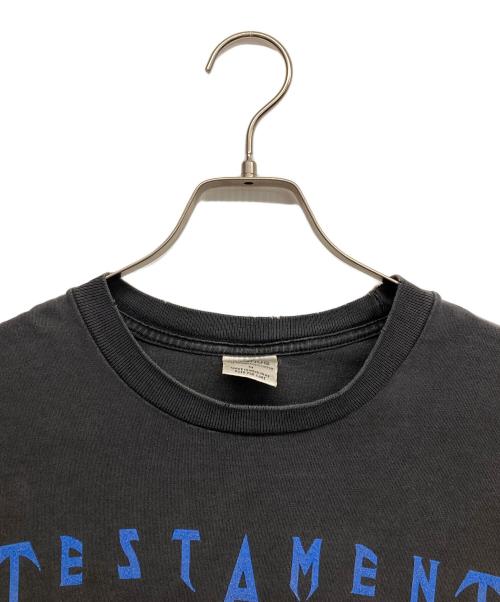 TESTAMENT（テスタメント）TESTAMENT (テスタメント) ヴィンテージバンドTシャツ ブラック サイズ:Mの古着・服飾アイテム