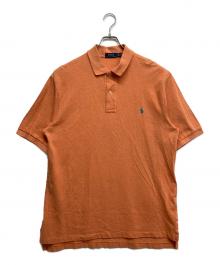 POLO RALPH LAUREN（ポロ・ラルフローレン）の古着「ポロシャツ」｜オレンジ