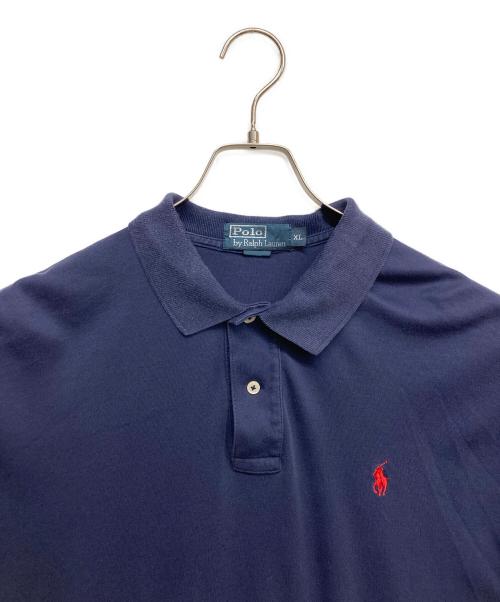 POLO RALPH LAUREN（ポロ・ラルフローレン）POLO RALPH LAUREN (ポロ・ラルフローレン) ポロシャツ ネイビー サイズ:Lの古着・服飾アイテム