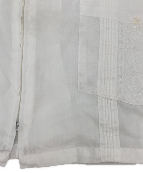 HABAND GUAYABERA（ハバンド グァジャベーラ）HABAND GUAYABERA (ハバンド グァジャベーラ) キューバシャツ ホワイト サイズ:不明（印字消）の古着・服飾アイテム