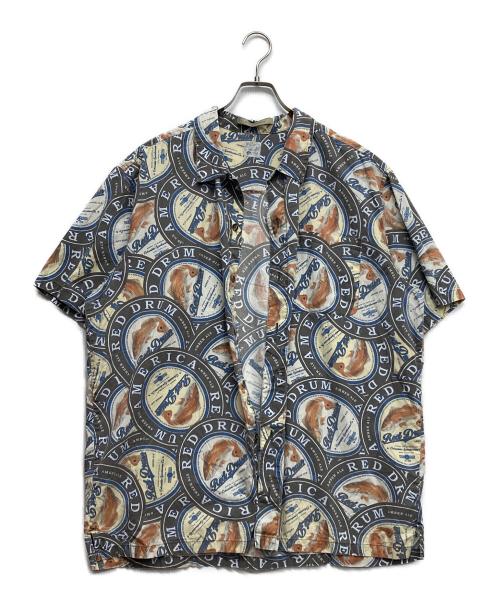 Columbia（コロンビア）Columbia (コロンビア) 半袖シャツ ブラウン サイズ:XLの古着・服飾アイテム