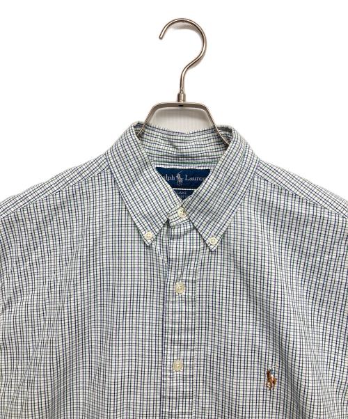 RALPH LAUREN（ラルフローレン）RALPH LAUREN (ラルフローレン) 半袖シャツ ホワイト サイズ:Mの古着・服飾アイテム