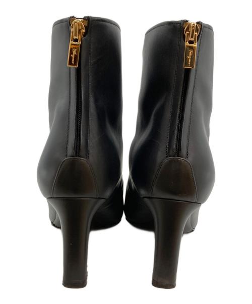 Salvatore Ferragamo（サルヴァトーレ フェラガモ）Salvatore Ferragamo (サルヴァトーレ フェラガモ) レースアップブーツ ブラック サイズ:不明の古着・服飾アイテム