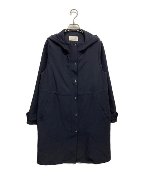 any Sis（エニィスィス）any SiS (エニィスィス) フーデットロング コート ネイビー サイズ:3(11)の古着・服飾アイテム