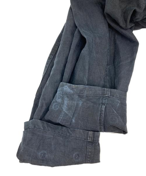 AU MOLINEL（オモリネル）AU MOLINEL (オモリネル) シャンブレーアトリエコート ブラック サイズ:無しの古着・服飾アイテム