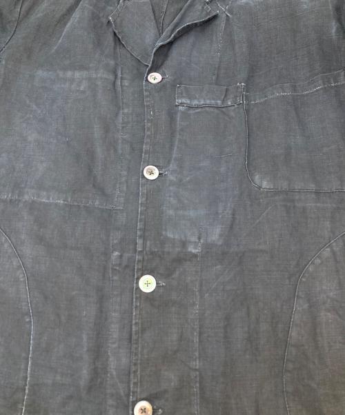 AU MOLINEL（オモリネル）AU MOLINEL (オモリネル) シャンブレーアトリエコート ブラック サイズ:無しの古着・服飾アイテム