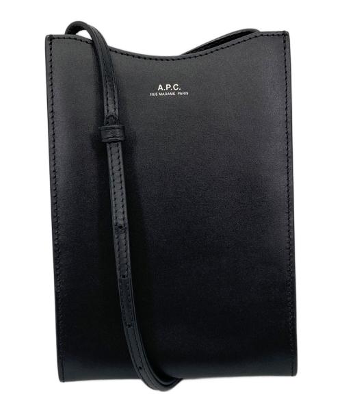A.P.C.（アーペーセー）A.P.C. (アーペーセー) ショルダーポーチ ブラックの古着・服飾アイテム