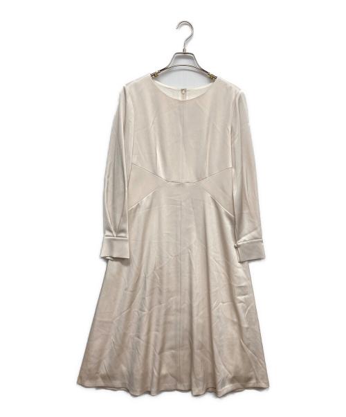 ANAYI（アナイ）ANAYI (アナイ) ブラウスワンピース ベージュ サイズ:38の古着・服飾アイテム