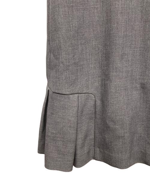 FOXEY NEWYORK（フォクシーニューヨーク）FOXEY NEWYORK (フォクシーニューヨーク) 長袖ワンピース グレー サイズ:40の古着・服飾アイテム
