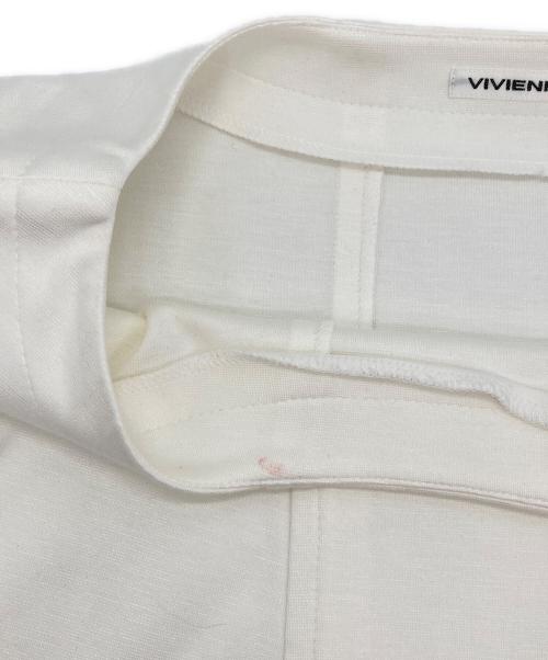 VIVIENNE TAM（ヴィヴィアンタム）VIVIENNE TAM (ヴィヴィアンタム) 半袖ワンピース ホワイト サイズ:1の古着・服飾アイテム