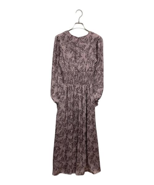 FRAY ID（フレイ アイディー）FRAY ID (フレイ アイディー) ブラウスワンピース パープルの古着・服飾アイテム