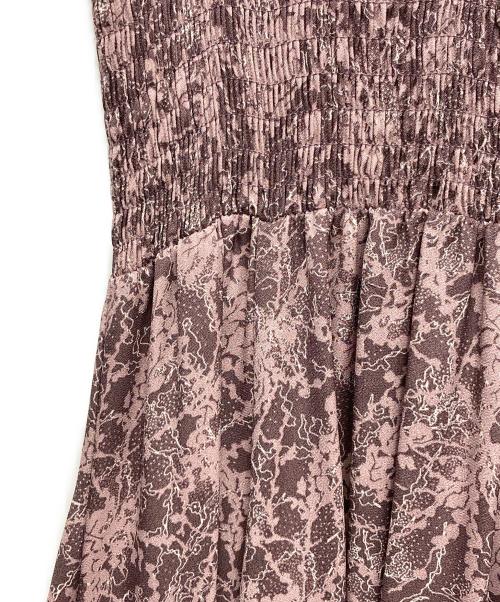 FRAY ID（フレイ アイディー）FRAY ID (フレイ アイディー) ブラウスワンピース パープルの古着・服飾アイテム