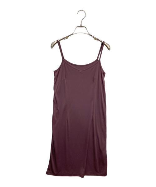 FRAY ID（フレイ アイディー）FRAY ID (フレイ アイディー) ブラウスワンピース パープルの古着・服飾アイテム