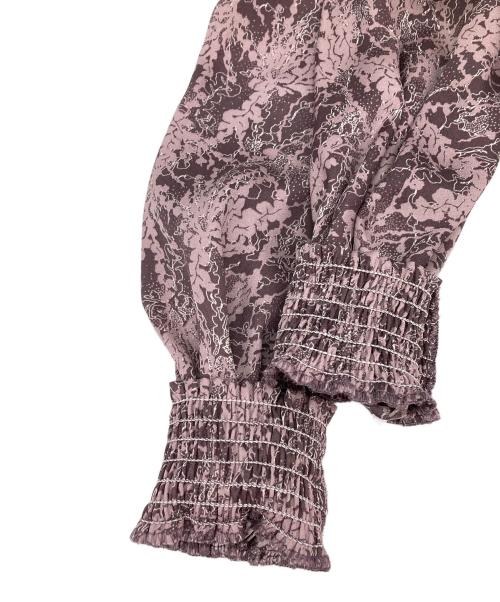 FRAY ID（フレイ アイディー）FRAY ID (フレイ アイディー) ブラウスワンピース パープルの古着・服飾アイテム