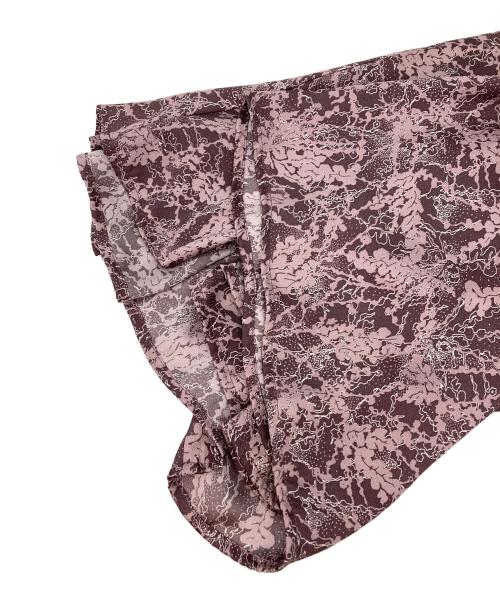 FRAY ID（フレイ アイディー）FRAY ID (フレイ アイディー) ブラウスワンピース パープルの古着・服飾アイテム