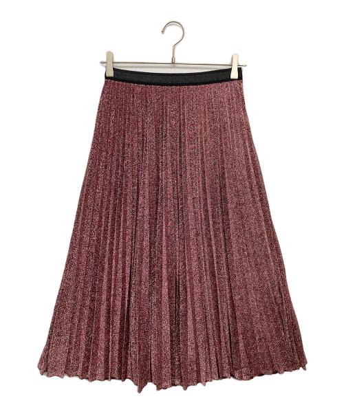 ANAYI（アナイ）ANAYI (アナイ) プリーツスカート レッド サイズ:36の古着・服飾アイテム