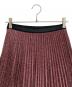 中古・古着 ANAYI (アナイ) プリーツスカート レッド サイズ:36：5000円