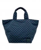 PORTERポーター）の古着「トートバッグ」｜ネイビー×グリーン