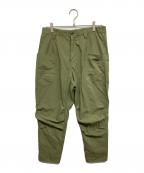 AXESQUIN ELEMENTSアクシーズクイン エレメンツ）の古着「ナイロンパンツ」｜グリーン