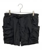GRIP SWANYグリップスワニー）の古着「ナイロンハーフパンツ」｜ブラック