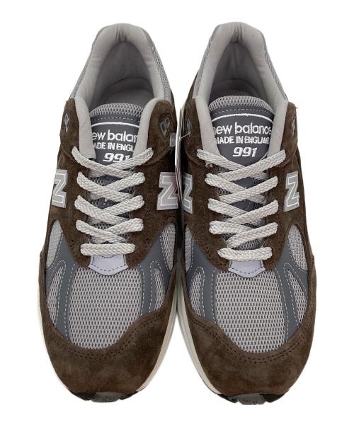 NEW BALANCE（ニューバランス）NEW BALANCE (ニューバランス) U991 V2ローカットスニーカー ブラウン サイズ:26の古着・服飾アイテム
