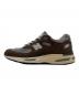 NEW BALANCE (ニューバランス) U991 V2ローカットスニーカー ブラウン サイズ:26：27000円
