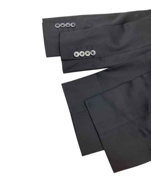 nano・universe（ナノ・ユニバース）nano・universe (ナノ・ユニバース) セットアップスーツ ブラック サイズ:44の古着・服飾アイテム