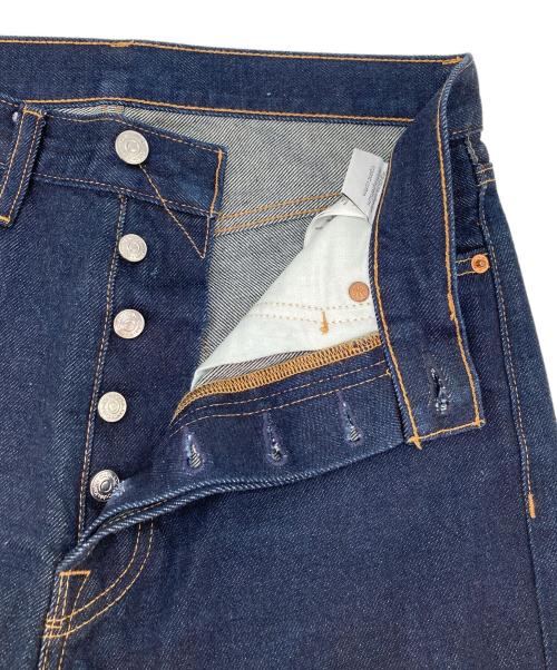 Calvin Klein（カルバンクライン）Calvin Klein (カルバンクライン) CLASSIC STRAIGHT CK RW SLVDG JEAN インディゴ サイズ:W28の古着・服飾アイテム