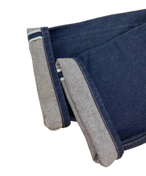 Calvin Klein（カルバンクライン）Calvin Klein (カルバンクライン) CLASSIC STRAIGHT CK RW SLVDG JEAN インディゴ サイズ:W28の古着・服飾アイテム