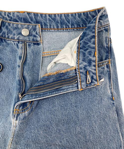 adidas（アディダス）adidas (アディダス) ストレートデニムパンツ インディゴ サイズ:30の古着・服飾アイテム