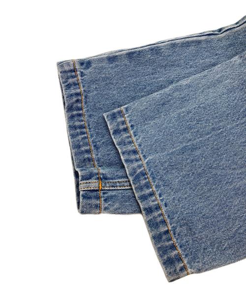 adidas（アディダス）adidas (アディダス) ストレートデニムパンツ インディゴ サイズ:30の古着・服飾アイテム