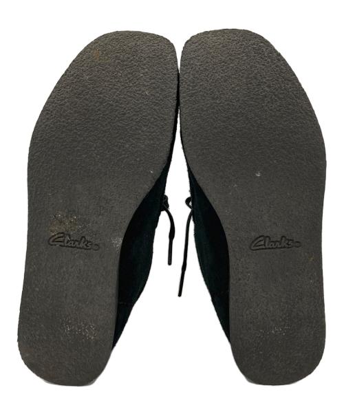 CLARKS（クラークス）CLARKS (クラークス) ワラビー ブラック サイズ:23.5の古着・服飾アイテム