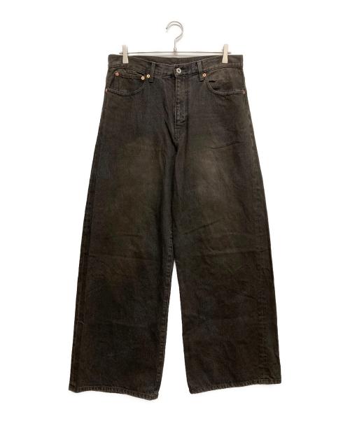 JOURNAL STANDARD（ジャーナルスタンダード）JOURNAL STANDARD (ジャーナルスタンダード) デニムキャノン 5ポケット フェードダイデニムパンツ ブラック サイズ:Lの古着・服飾アイテム