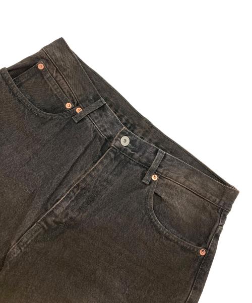 JOURNAL STANDARD（ジャーナルスタンダード）JOURNAL STANDARD (ジャーナルスタンダード) デニムキャノン 5ポケット フェードダイデニムパンツ ブラック サイズ:Lの古着・服飾アイテム