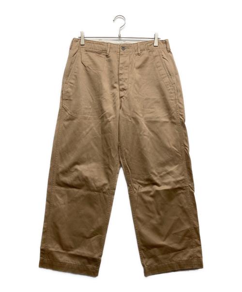 BUZZ RICKSON'S（バズリクソンズ）BUZZ RICKSON'S (バズリクソンズ) EARLY MILITARY CHINOS 1942 MODEL ベージュ サイズ:W33の古着・服飾アイテム