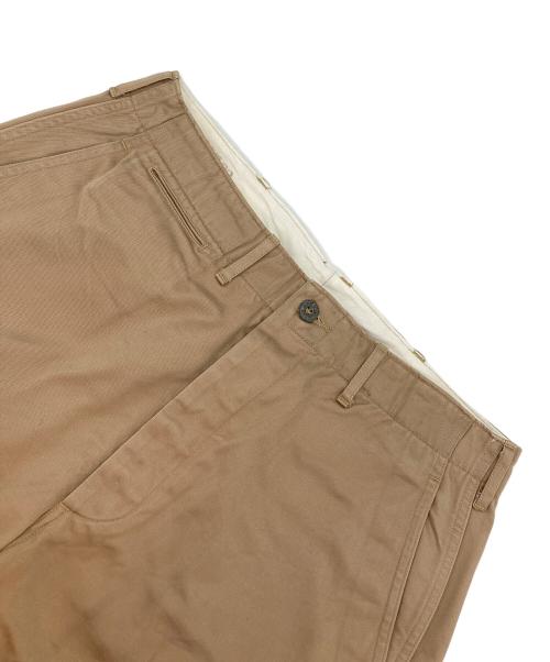 BUZZ RICKSON'S（バズリクソンズ）BUZZ RICKSON'S (バズリクソンズ) EARLY MILITARY CHINOS 1942 MODEL ベージュ サイズ:W33の古着・服飾アイテム