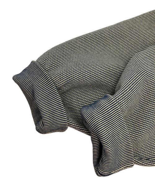 RRL（ダブルアールエル）RRL (ダブルアールエル) ジャガードニットカーディガン ブルー サイズ:Lの古着・服飾アイテム