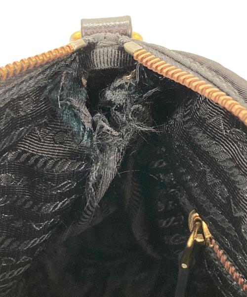 PRADA（プラダ）PRADA (プラダ) テスートナイロン ショルダーバッグ ブラックの古着・服飾アイテム
