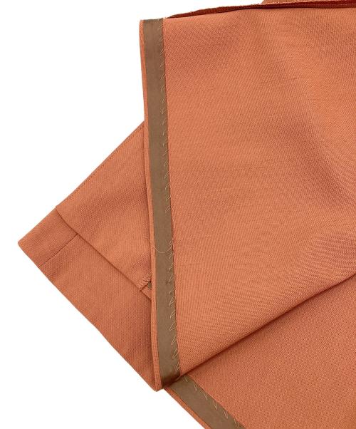 BALLSEY（ボールジィ）BALLSEY (ボールジィ) ドライキャンブリック フレアミディスカート レッド サイズ:36の古着・服飾アイテム