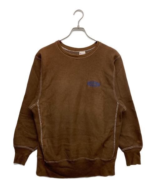 Champion REVERSE WEAVE（チャンピオン リバース ウィーブ）Champion REVERSE WEAVE (チャンピオン リバース ウィーブ) 90ｓリバースウィーブトスウェット ブラウン サイズ:LARGEの古着・服飾アイテム