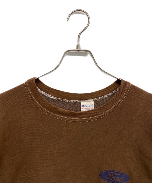 Champion REVERSE WEAVE（チャンピオン リバース ウィーブ）Champion REVERSE WEAVE (チャンピオン リバース ウィーブ) 90ｓリバースウィーブトスウェット ブラウン サイズ:LARGEの古着・服飾アイテム