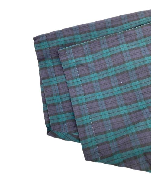 WTAPS（ダブルタップス）WTAPS (ダブルタップス) 半袖チェックシャツ グリーン サイズ:X03の古着・服飾アイテム