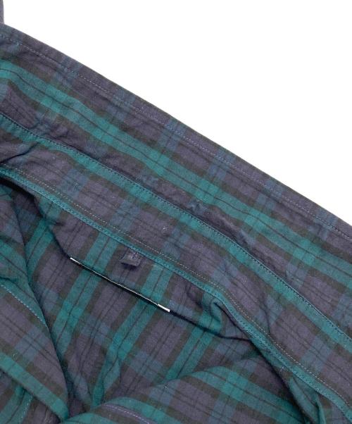 WTAPS（ダブルタップス）WTAPS (ダブルタップス) 半袖チェックシャツ グリーン サイズ:X03の古着・服飾アイテム